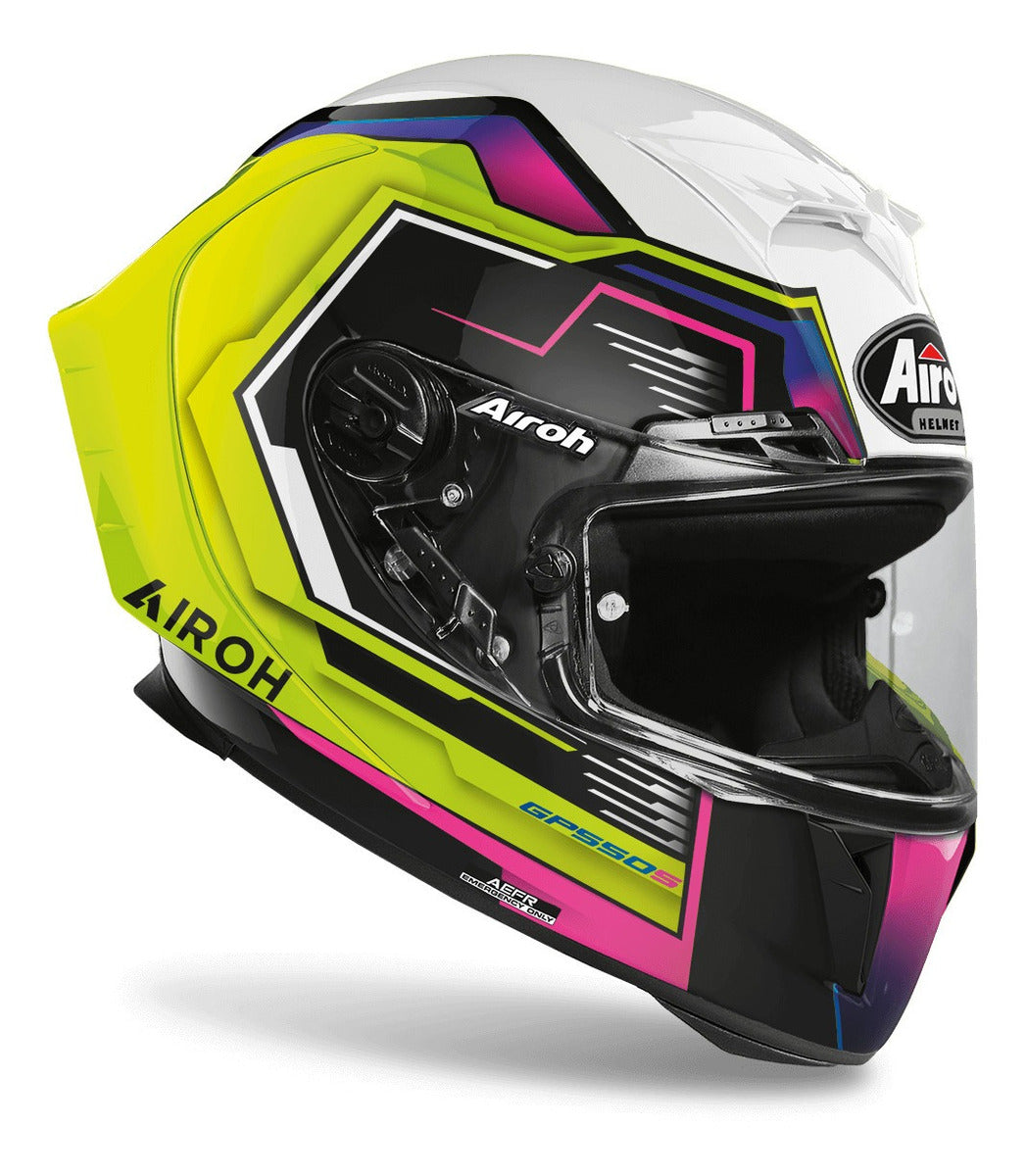 Helmet Gp550 S Rush Multicolor Gloss